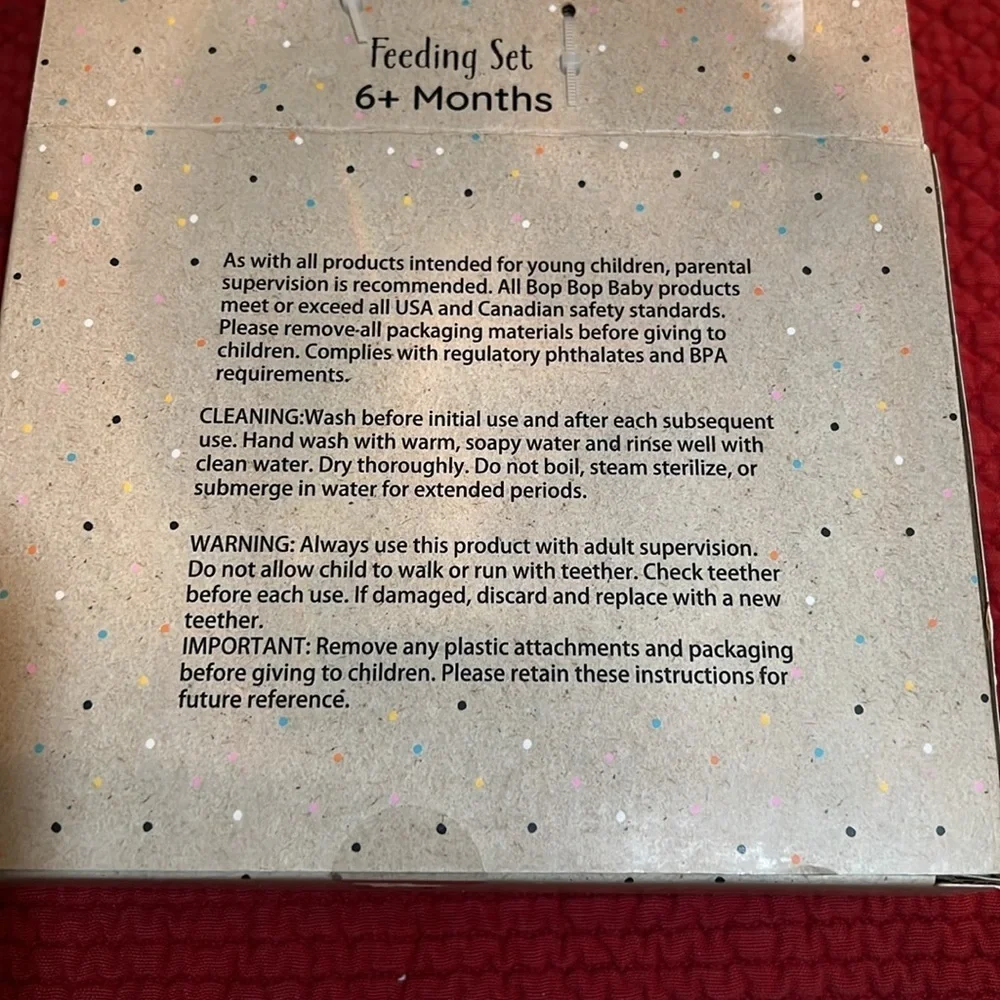 Bop Bop Baby Feeding Set - Picture 2 of 2